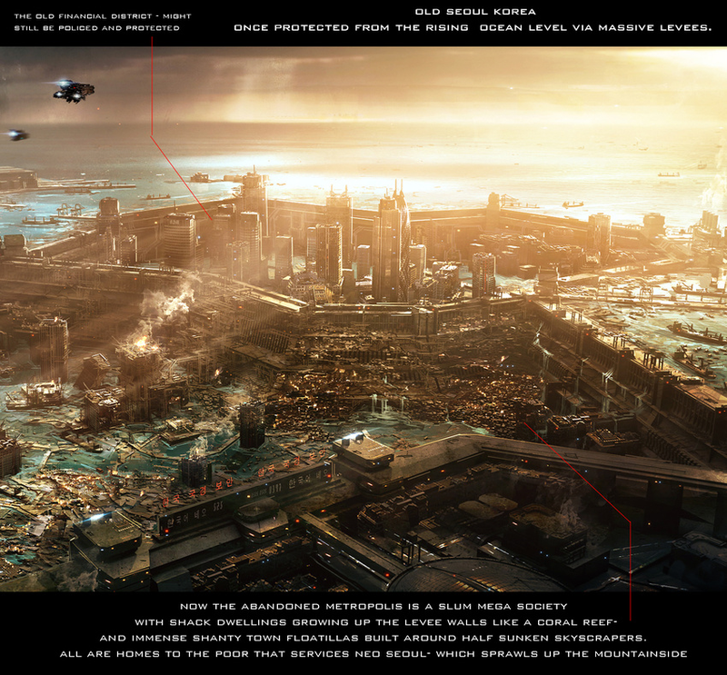 Illustration for article titled An Exclusive Look at the Stunning Concept Art Behind Cloud Atlas' Future Seoul